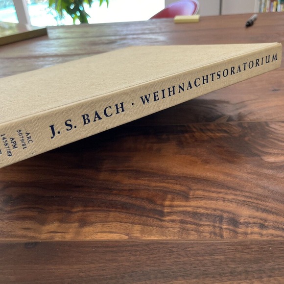 Bach Weihnachts Oratorium 3xLP Box Set 1955-56 Archive Prod. ARC3081 - Picture 2 of 11